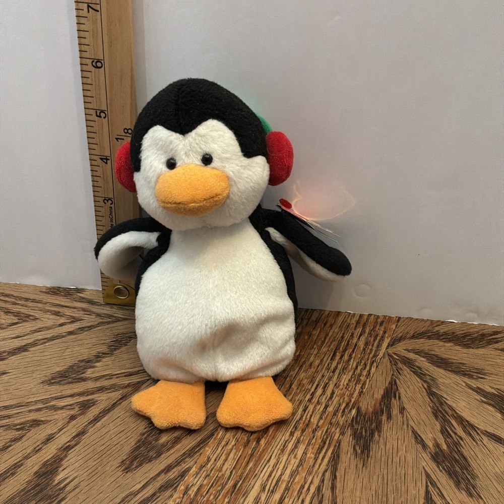 TY Beanie Babies Snowbank Penguin‎ Plush 6" Stuffed Animal NWT